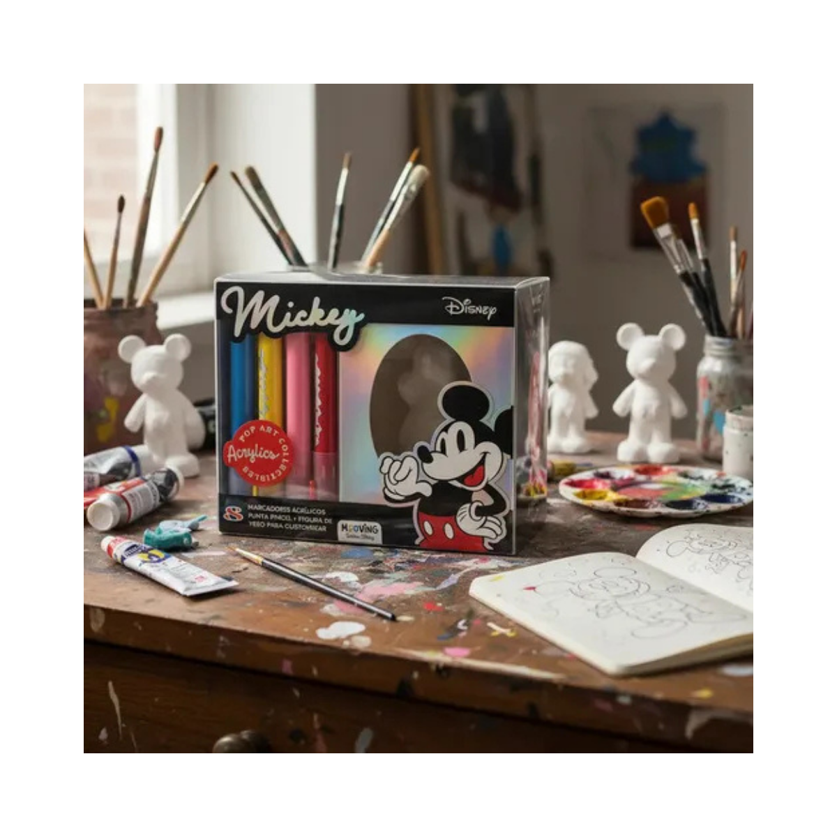 Pop Art Collectibles Coloring – Mickey Mouse