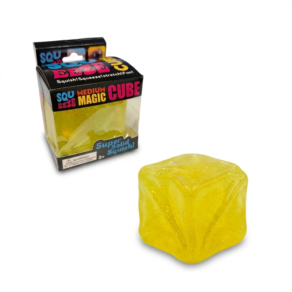 Squishy de Cubo AntiStress en Varios Colores