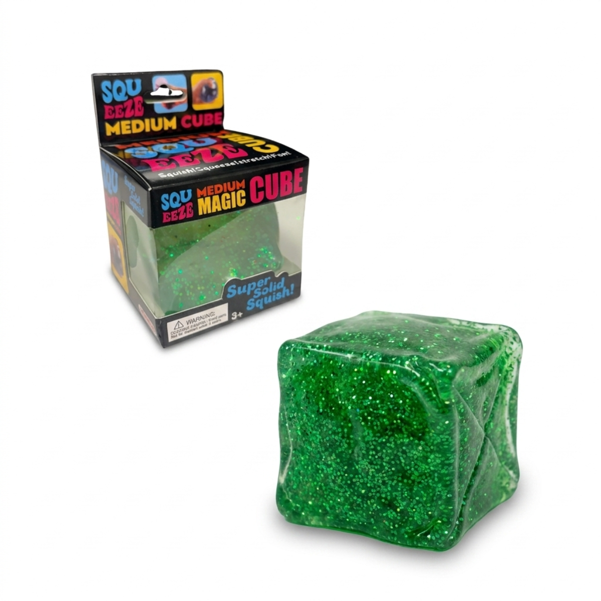 Squishy de Cubo AntiStress en Varios Colores