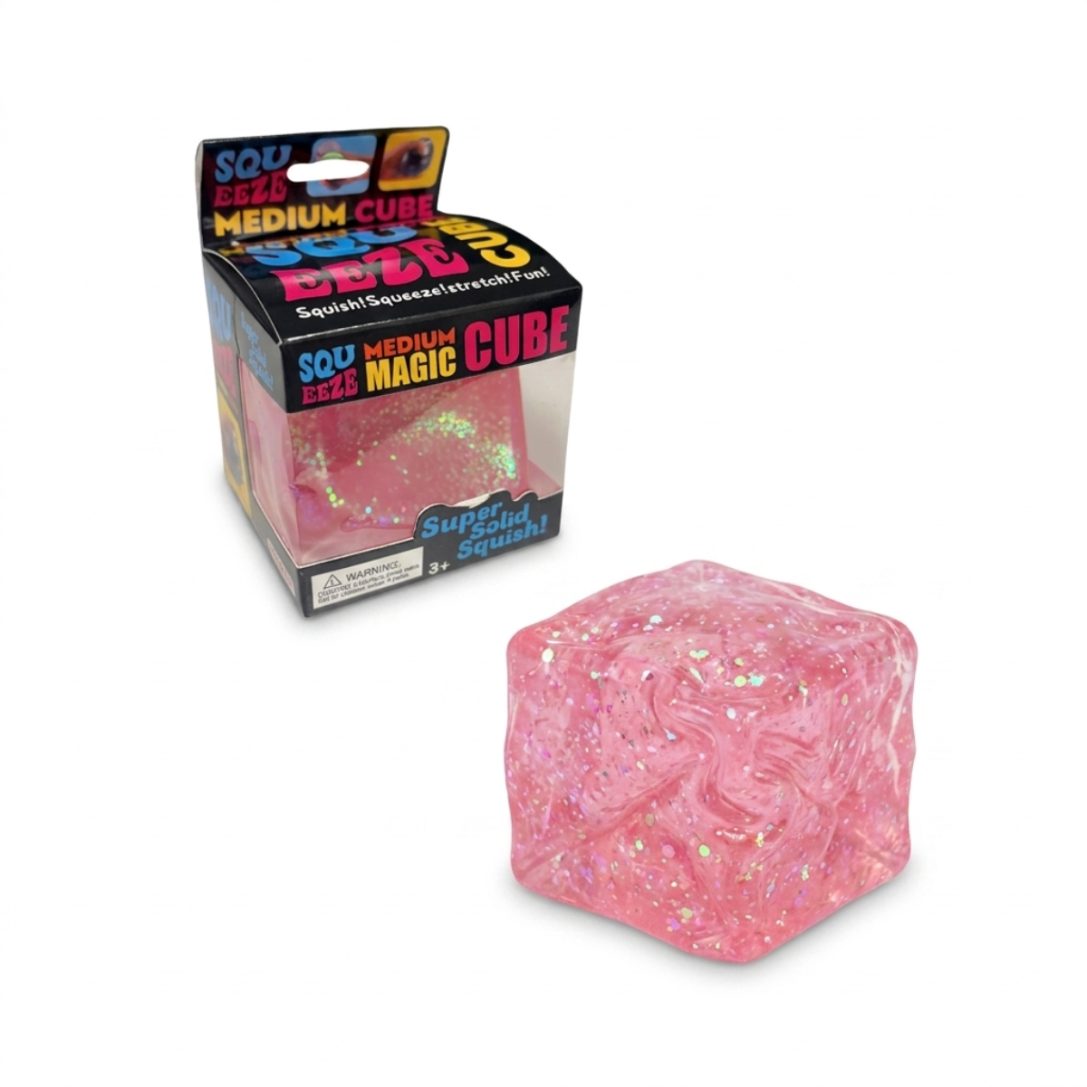 Squishy de Cubo AntiStress en Varios Colores