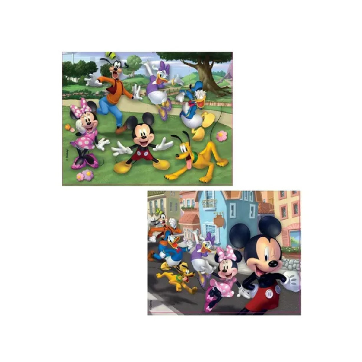 Rompecabezas Mickey y Sus Amigos x 12 y 18 Piezas