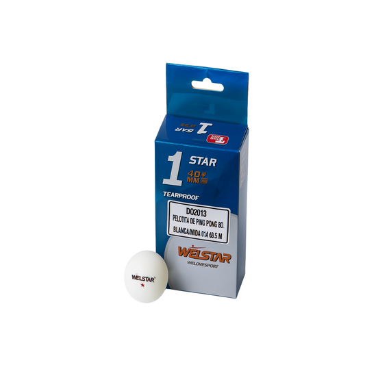 Pelotas de Ping Pong Donic Schildrot Elite 40 mm - 1 Estrella (Pack x6)