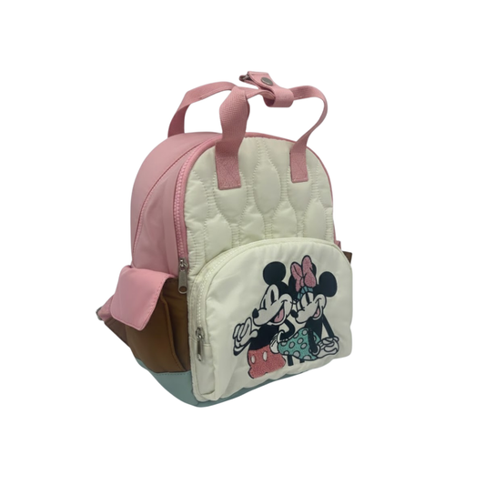 Mochila Infantil Multicharacter con Bolsillos – 17 x 25 cm