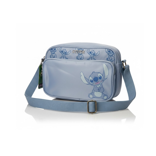 Bandolera Doble Cierre Stitch (DLS 6823) - Cartera Infantil con Correa Regulable