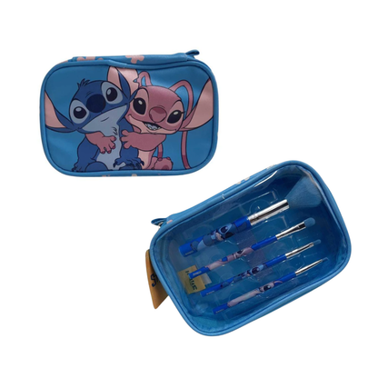 Estuche con brochas Stitch