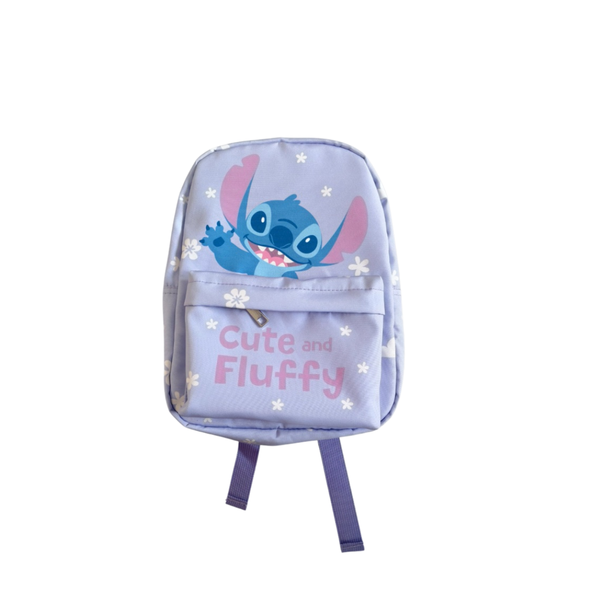Mochila Escolar Lilo & Stitch Rosa