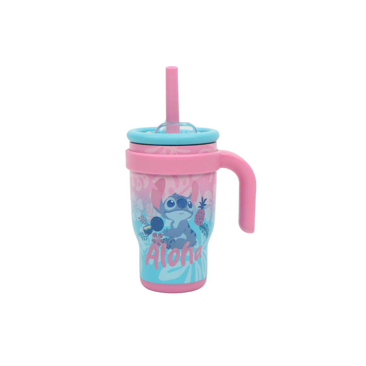 Vaso Térmico Lilo & Stitch con Sorbete Acero Inoxidable - 400 ml