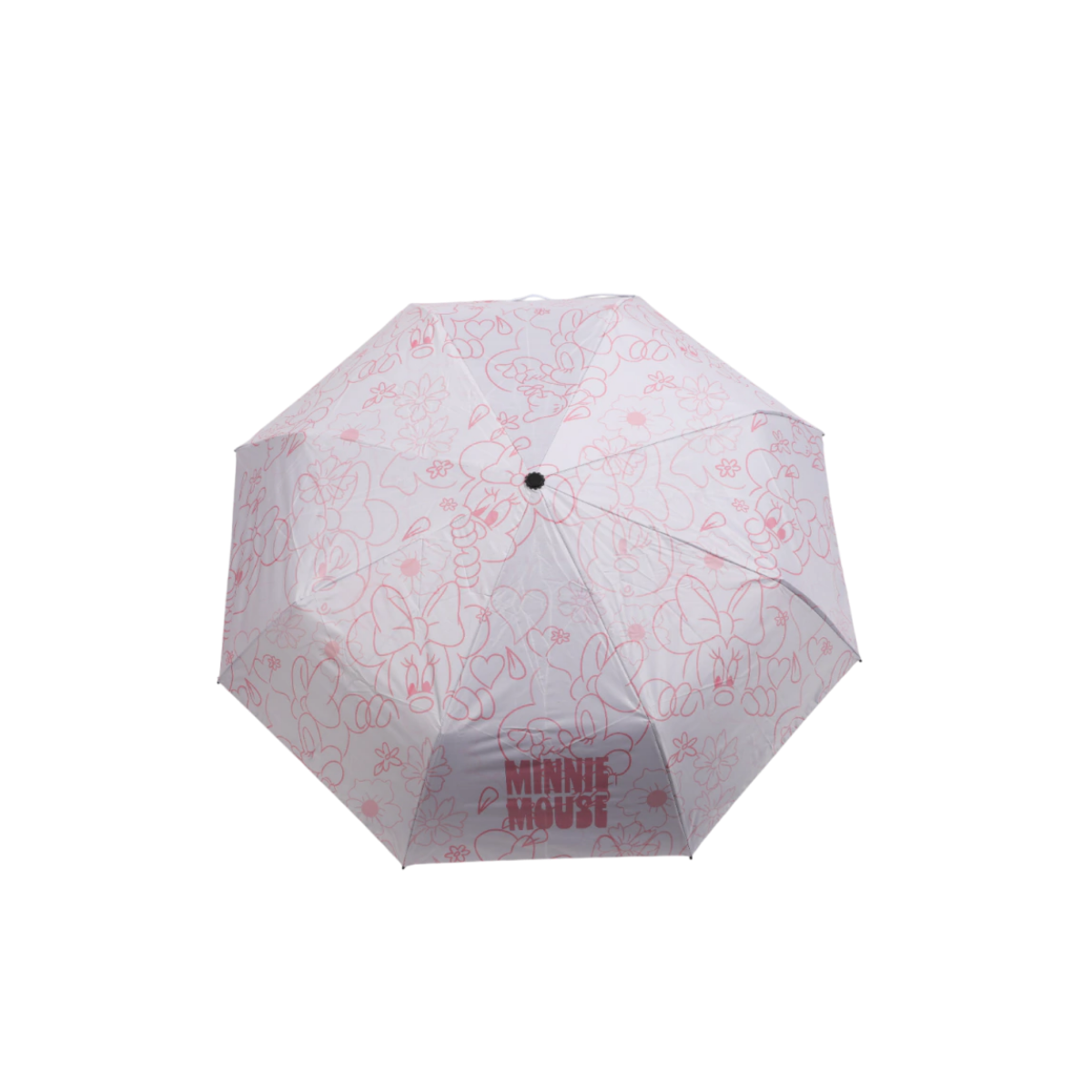 Paraguas Infantil Minnie Mouse - Blanco y Rosa