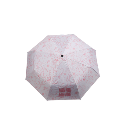 Paraguas Infantil Minnie Mouse - Blanco y Rosa