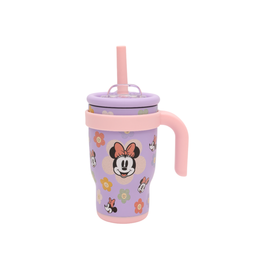 Vaso Térmico Minnie Mouse con Sorbete Acero Inoxidable - 400 ml