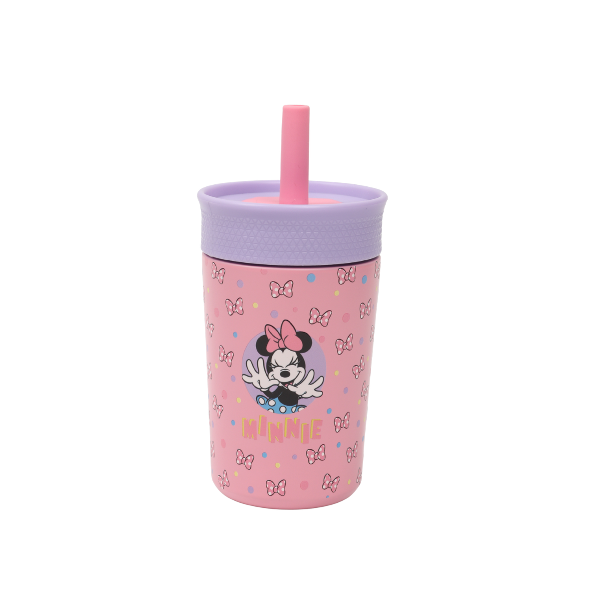 Vaso Térmico Minnie Mouse con Sorbete Acero Inoxidable - 350 ml