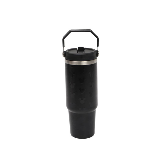 Vaso Térmico de Acero Inoxidable Mickey 900 ml Negro