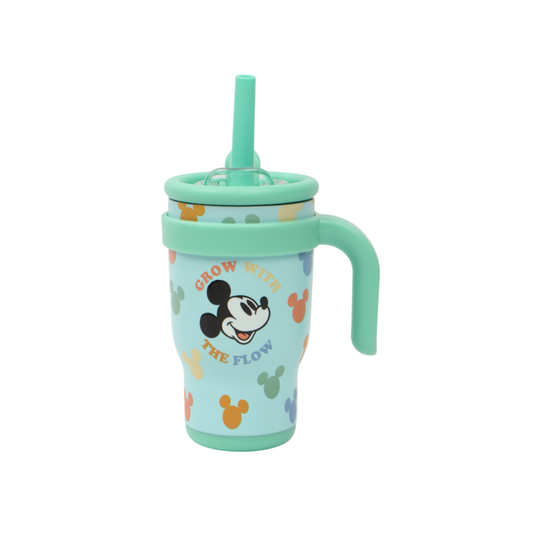 Vaso Térmico Mickey Mouse con Sorbete Acero Inoxidable - 400 ml