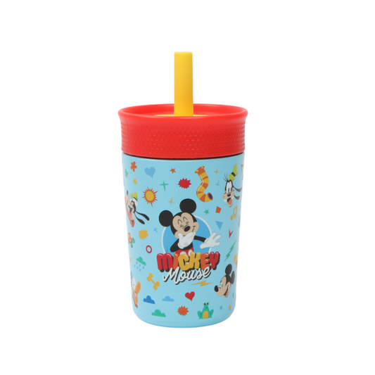 Vaso Térmico Mickey Mouse con Sorbete Acero Inoxidable - 350 ml
