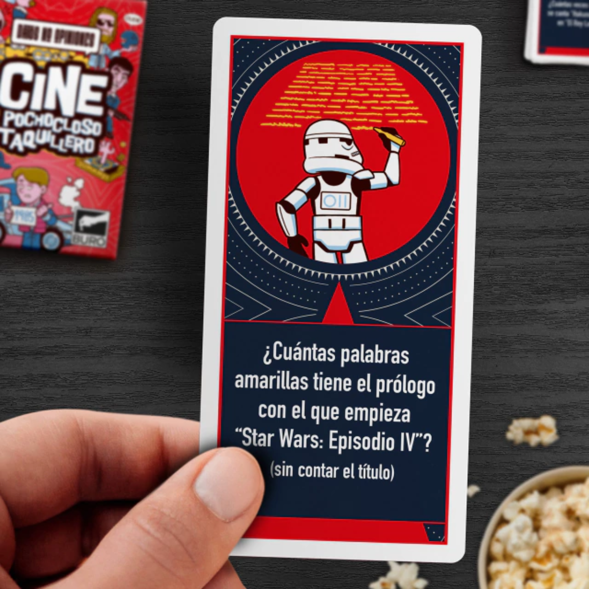 Juego de Mesa Datos No Opiniones: Cine