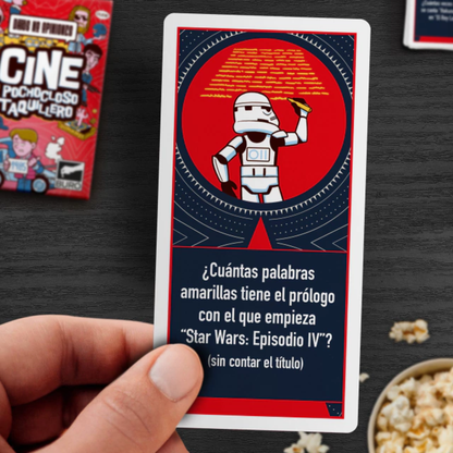 Juego de Mesa Datos No Opiniones: Cine