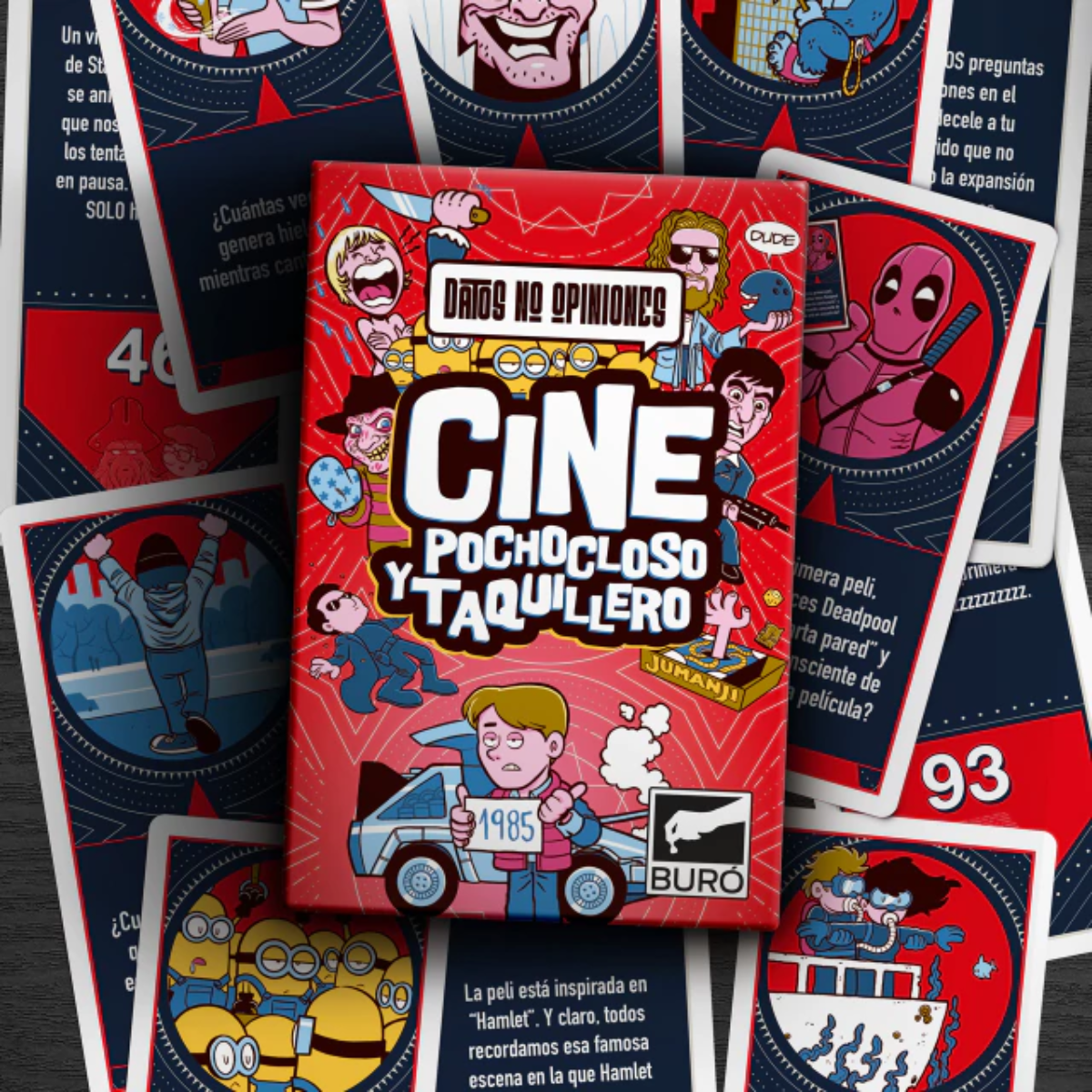 Juego de Mesa Datos No Opiniones: Cine