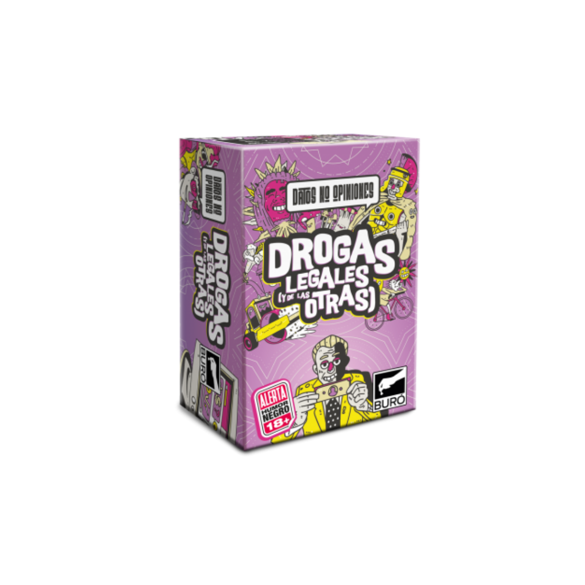 Juego de Mesa Datos No Opiniones: Drogas