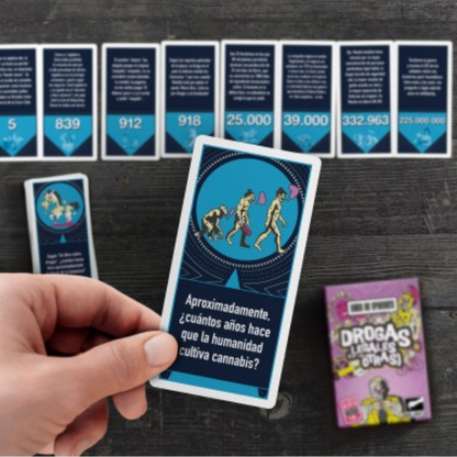 Juego de Mesa Datos No Opiniones: Drogas
