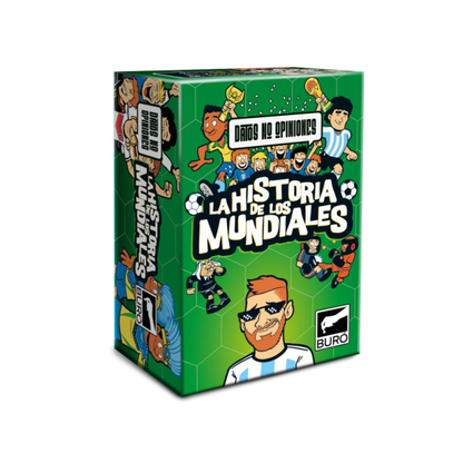 Juego de Mesa Datos No Opiniones: Mundial