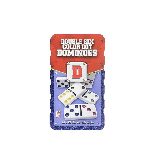 Juego De Mesa Domino Double Six En Lata