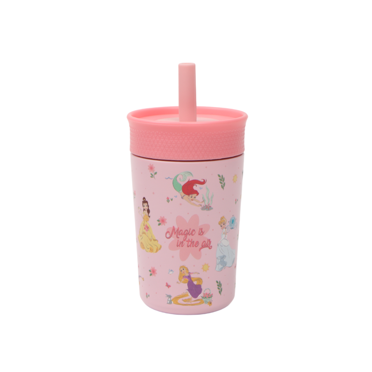 Vaso Térmico Princesas Disney con Sorbete Acero Inoxidable - 350 ml