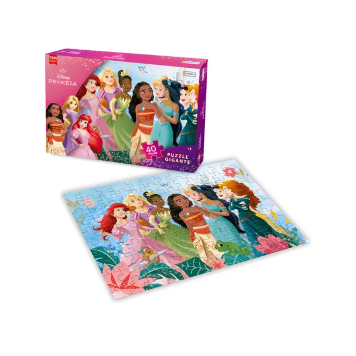Rompecabezas Gigante Princesas 40 Piezas – Tapimovil