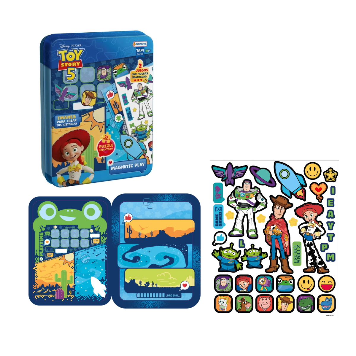 Juego Magnético 2 en 1 Toy Story 5