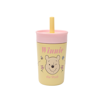 Vaso Térmico Winnie the Pooh con Sorbete Acero Inoxidable - 350 ml