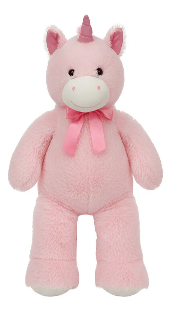 Peluche Unicornio Gigante con Moño 100 cm