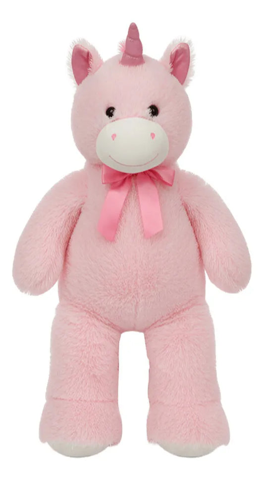 Peluche Unicornio Gigante con Moño 100 cm