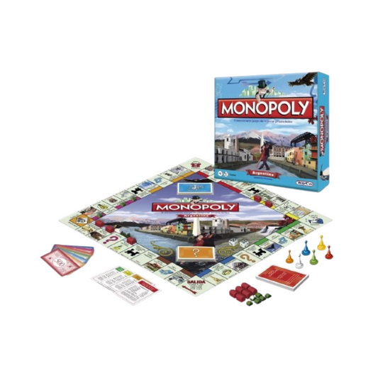 Juego De Mesa Monopoly Argentina Popular Original Toyco