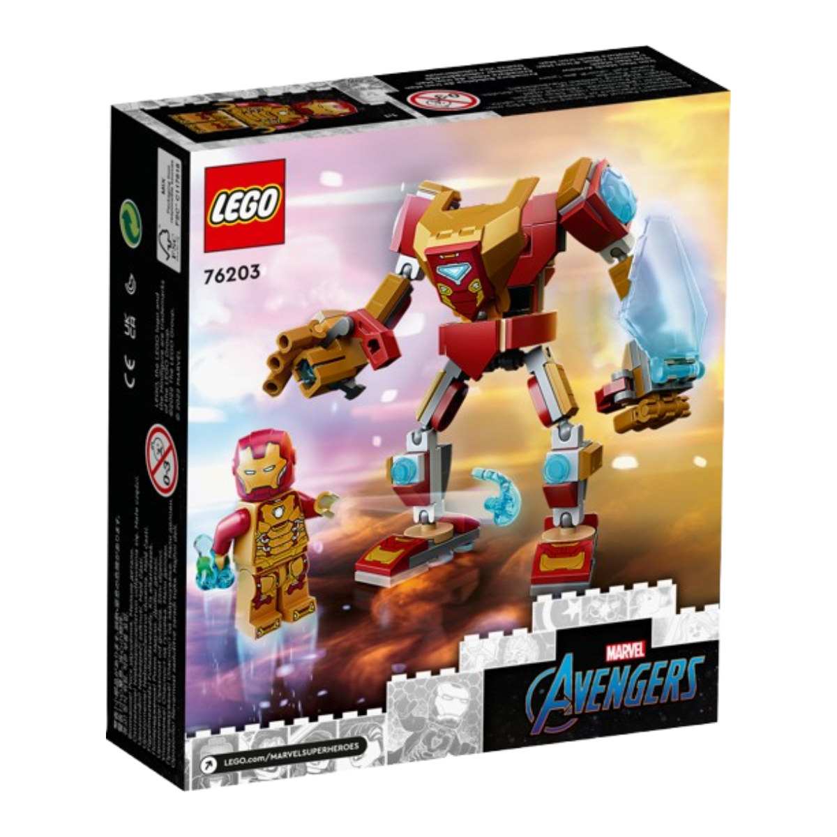 Armadura Robotica Lego Iron Man