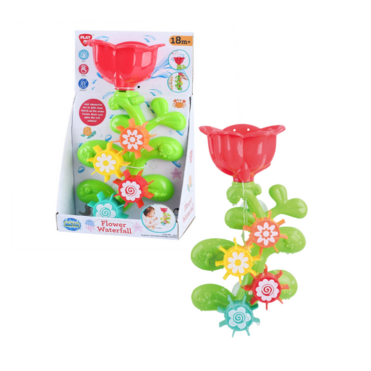 Juego De Baño Cascada De Flores