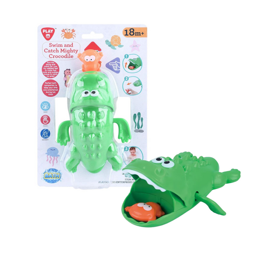Juego Para El Baño Cocodrillo
