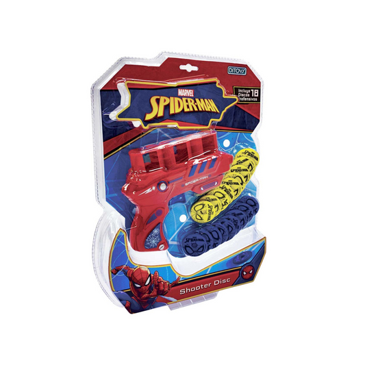 Lanzador De Discos Spiderman