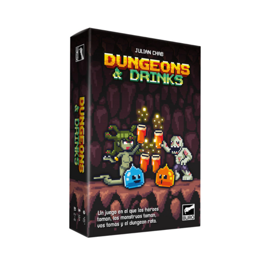 Juego De Mesa Dungeons & Drinks Buro