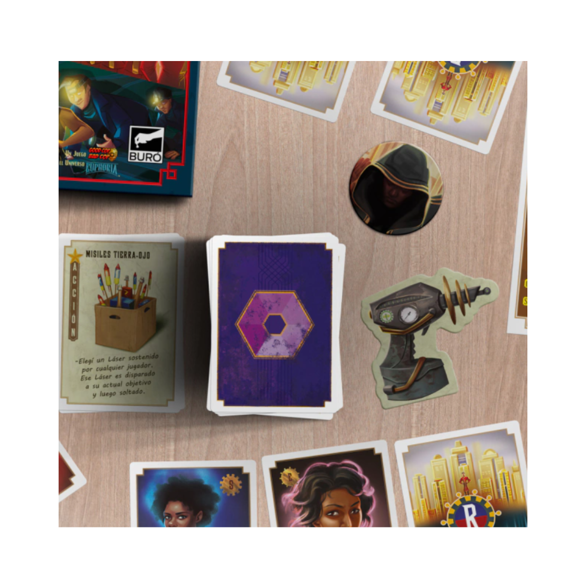 Juego De Mesa Líderes De Euphoria Buro