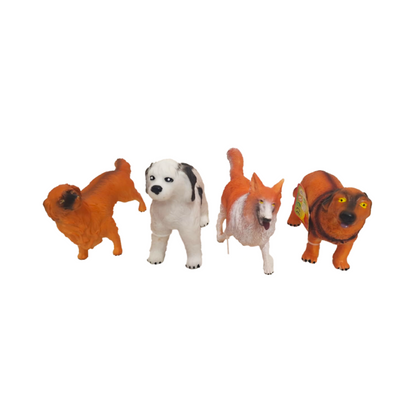 Set Muñecos De Perros Animal Toys