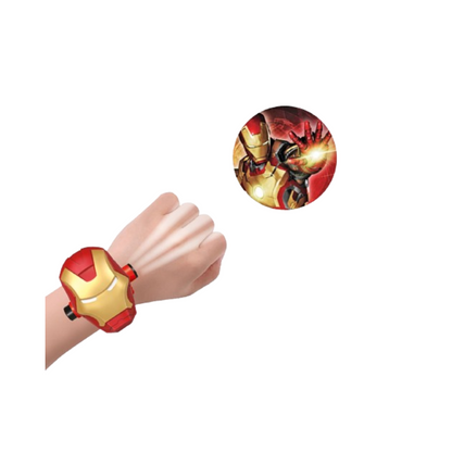 Reloj Proyector Avengers Iron Man