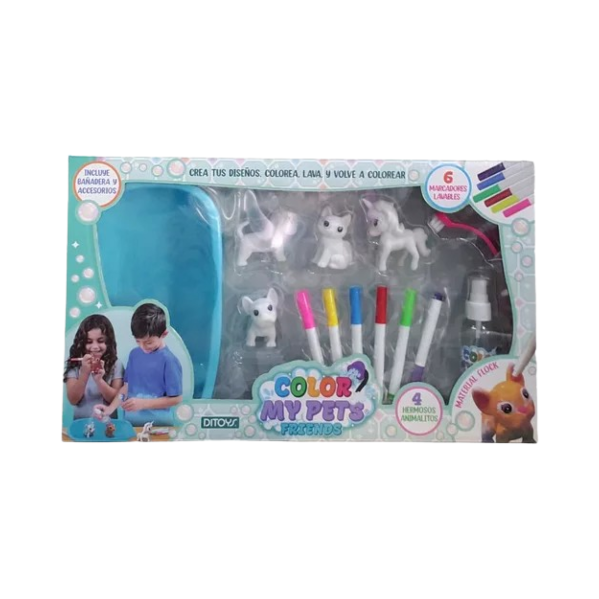 Juego Para Colorear Color My Pets Friendly