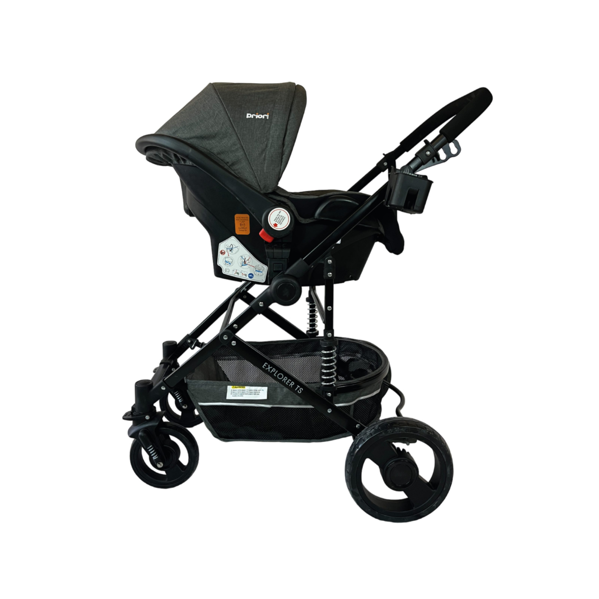 Cochecito Travel System Explorer Gris