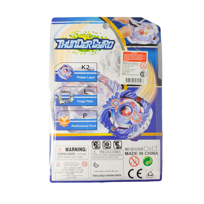 Trompo Para Armar Con Lanzador ThunderGyro
