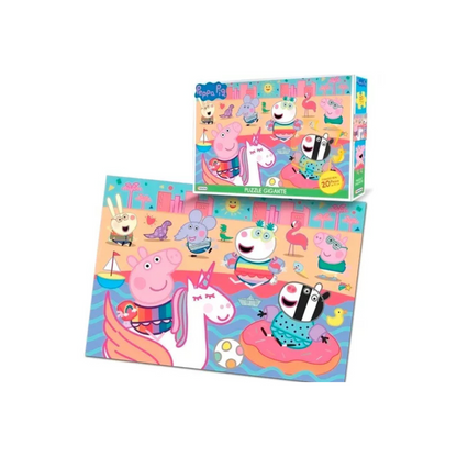 Puzzle Gigante Tapimovil Peppa Pig 20 Piezas Rompecabezas