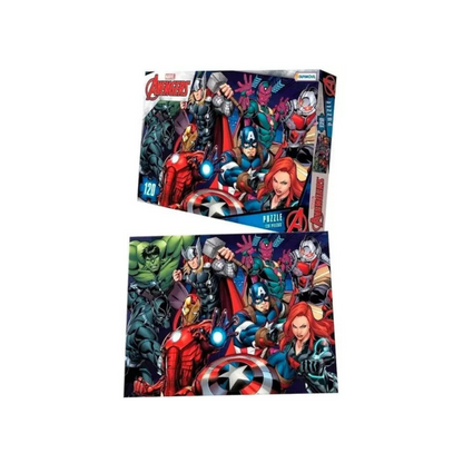 Rompecabezas Avengers 120 Piezas Puzzle Marvel Tapimovil