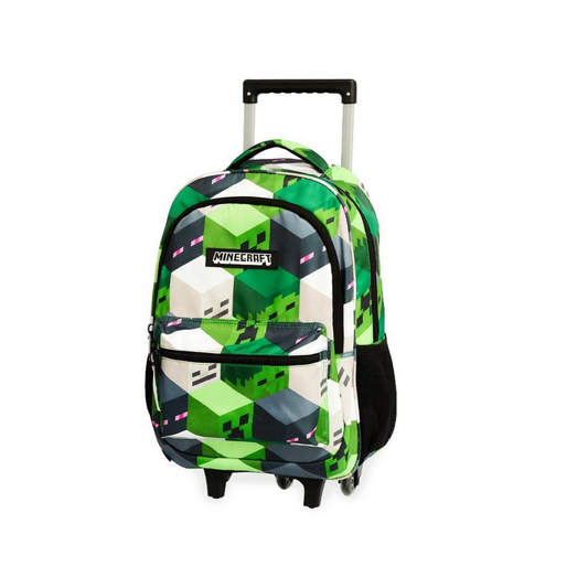 Mochila Con Ruedas Minecraft Trolley Mooving