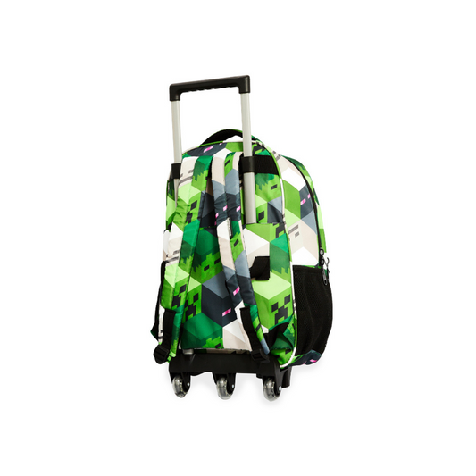 Mochila Con Ruedas Minecraft Trolley Mooving