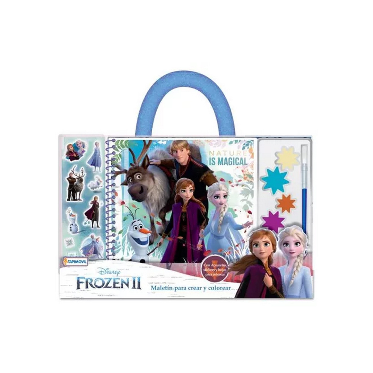 Maletin Para Crear Y Colorear Con Acuarelas Frozen Disney