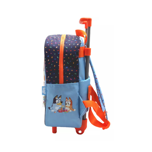 Mochila Con Carrito Bluey Play 12 Pulgadas