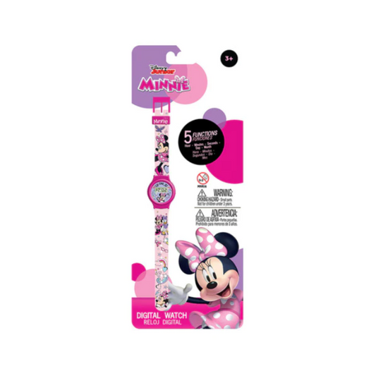 Reloj Digital Minnie Boutique 5 Funciones Intek